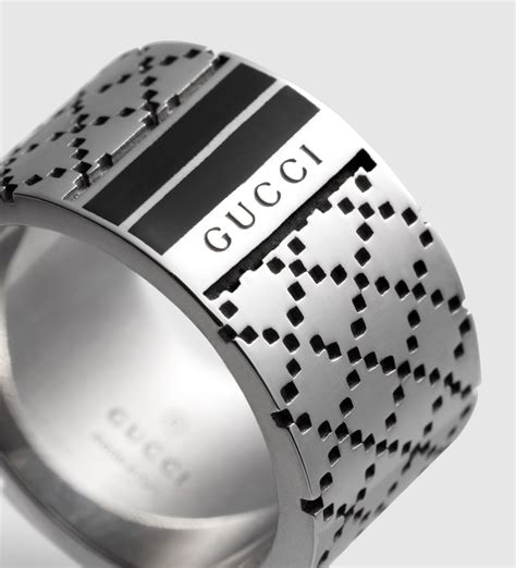 gucci rings for men|gucci men's wedding band.